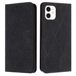 Custodia in pelle goffrata per iPhone 12 Pro Max e 11