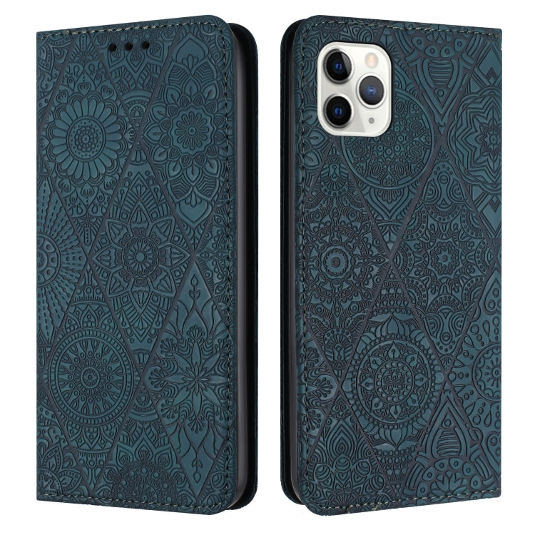 Custodia in pelle goffrata per iPhone 12 Pro Max e 11