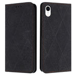 Custodia in pelle goffrata per iPhone X, XS, XR, SE 2022