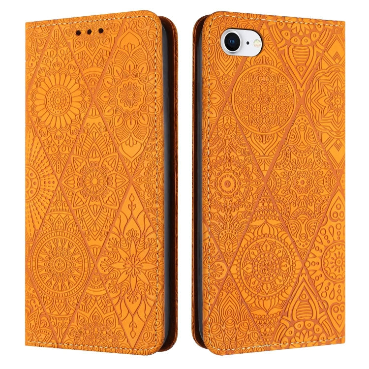 Custodia in pelle goffrata per iPhone X, XS, XR, SE 2022