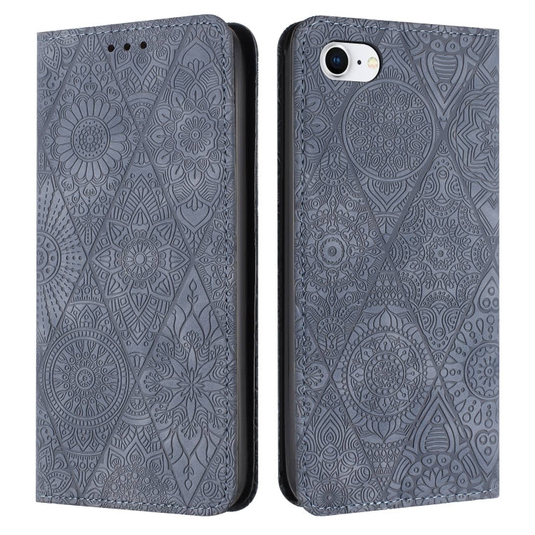 Custodia in pelle goffrata per iPhone X, XS, XR, SE 2022
