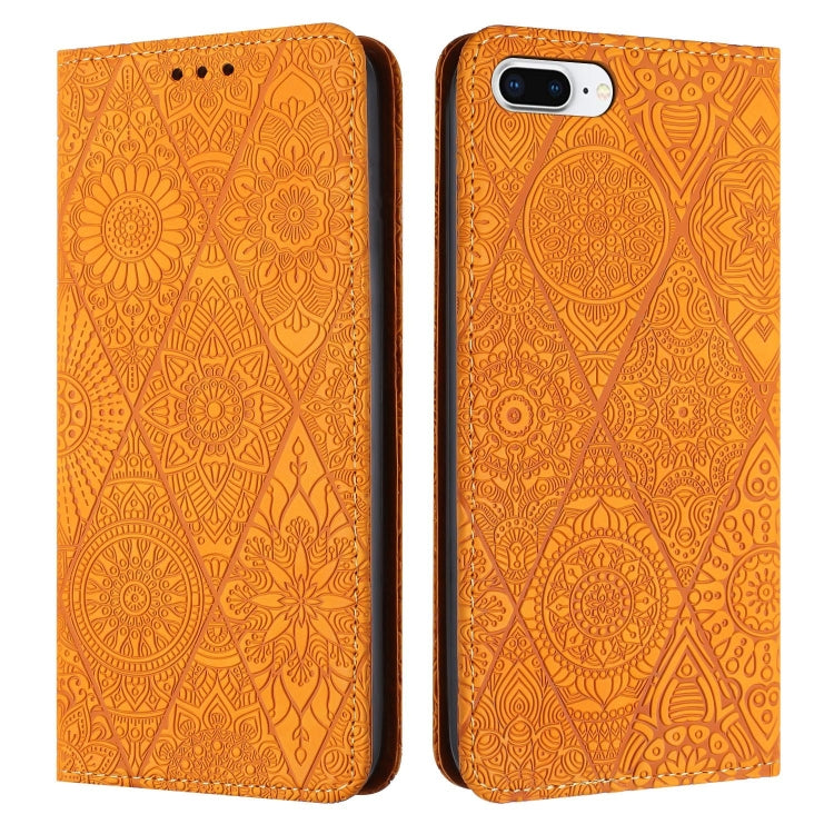 Custodia in pelle etnica per iPhone 7 Plus / 8 Plus