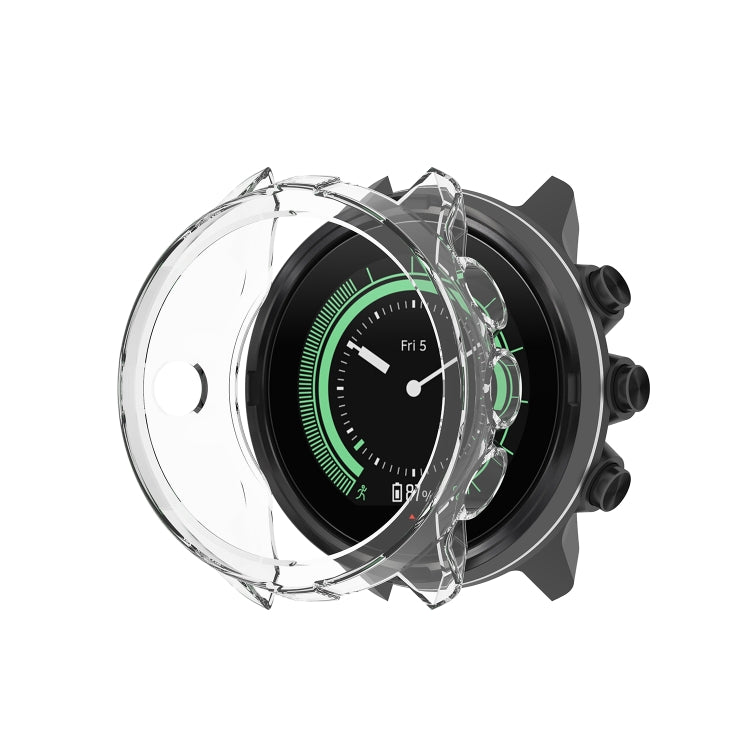 Custodia in silicone TPU trasparente per Garmin Approach S62