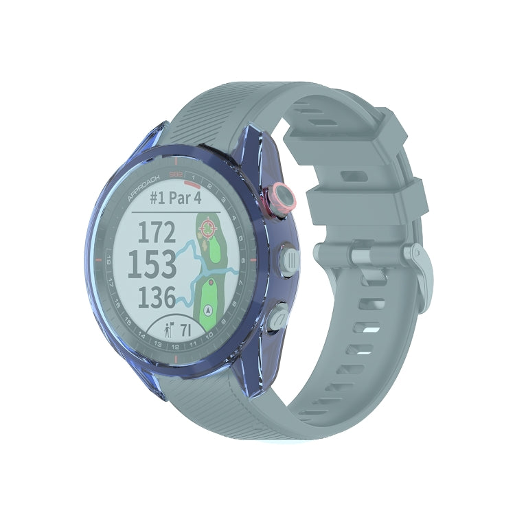 Custodia in silicone TPU trasparente per Garmin Approach S62