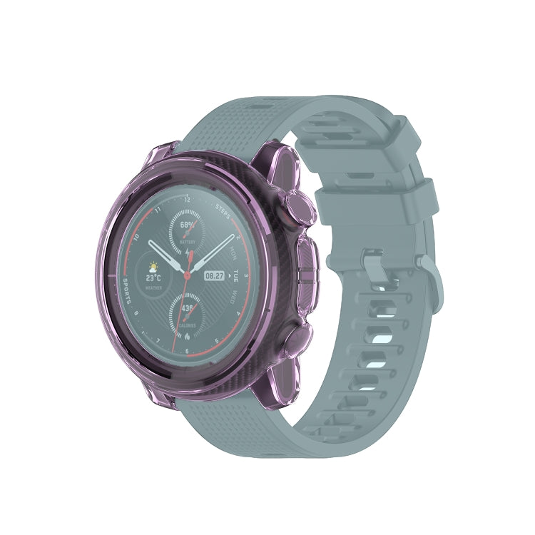Custodia in silicone TPU trasparente per Garmin Approach S62