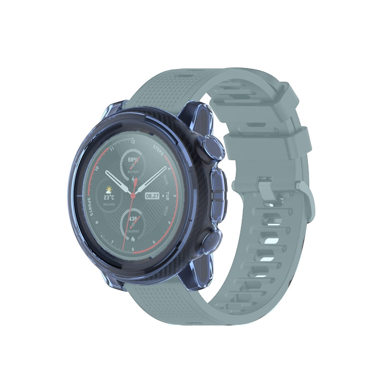 Custodia in silicone TPU trasparente per Garmin Approach S62