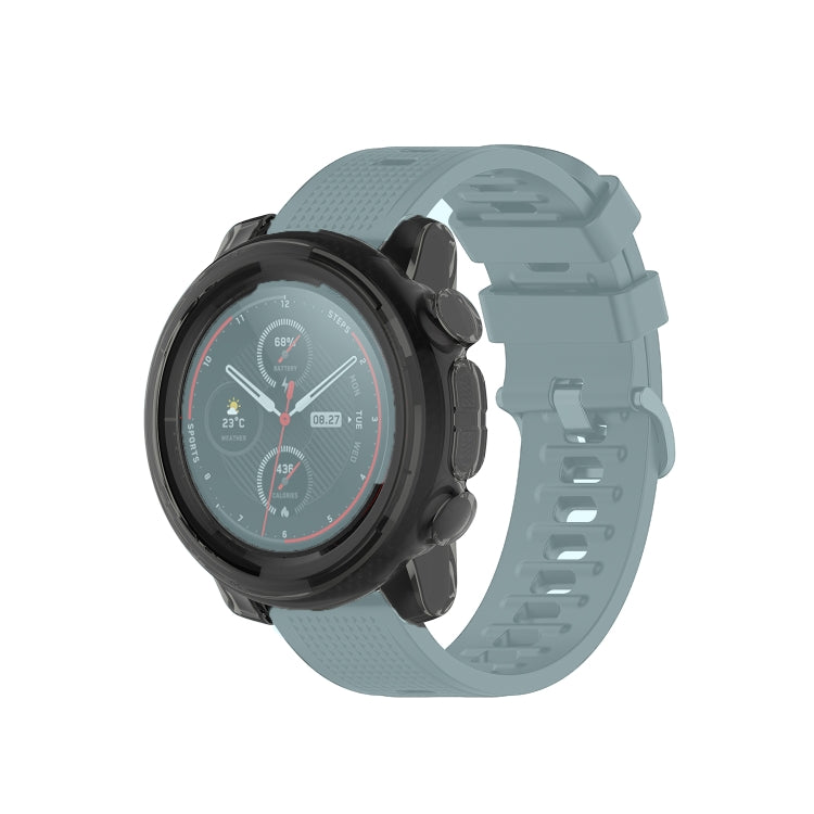 Custodia in silicone TPU trasparente per Garmin Approach S62