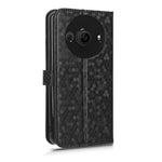 Custodia per telefono in pelle con trama a nido d'ape, For Sharp Aquos R8 Pro, For Sharp Aquos R8, For Sharp Aquos Wish 3