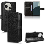 Custodia per telefono in pelle con trama a nido d'ape, For Sharp Aquos R9 Pro SH-54E, For Sharp Aquos Wish 4, For Sharp Aquos R9, For Sharp Aquos Sense8