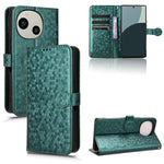 Custodia per telefono in pelle con trama a nido d'ape, For Sharp Aquos R9 Pro SH-54E, For Sharp Aquos Wish 4, For Sharp Aquos R9, For Sharp Aquos Sense8