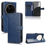 Custodia per telefono in pelle con trama a nido d'ape, For Sharp Aquos R9 Pro SH-54E, For Sharp Aquos Wish 4, For Sharp Aquos R9, For Sharp Aquos Sense8