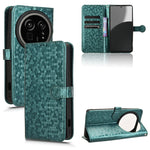 Custodia per telefono in pelle con trama a nido d'ape, For Sharp Aquos R9 Pro SH-54E, For Sharp Aquos Wish 4, For Sharp Aquos R9, For Sharp Aquos Sense8