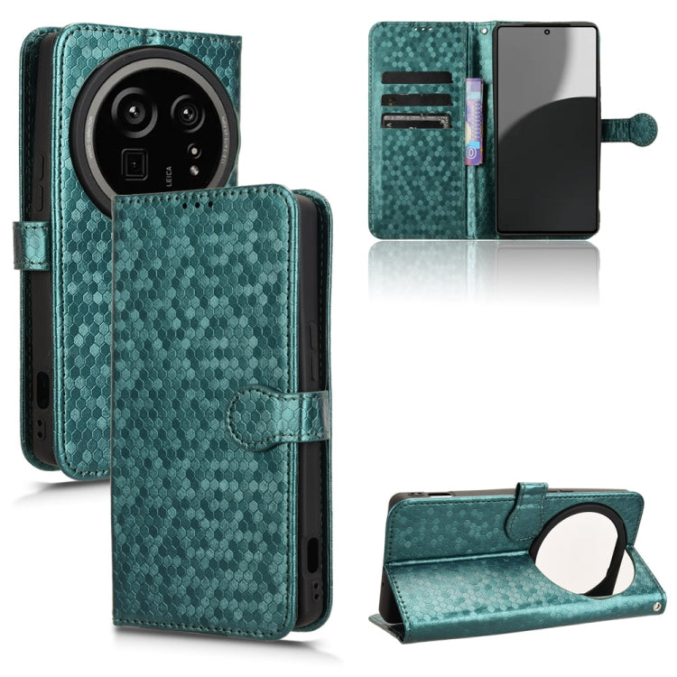 Custodia per telefono in pelle con trama a nido d'ape, For Sharp Aquos R9 Pro SH-54E, For Sharp Aquos Wish 4, For Sharp Aquos R9, For Sharp Aquos Sense8