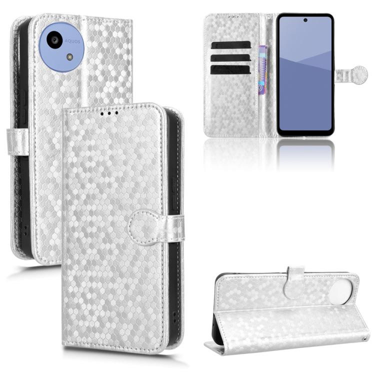 Custodia per telefono in pelle con trama a nido d'ape, For Sharp Aquos R11, For Sharp Aquos R10, For Sharp Aquos wish5, For Sharp Aquos Sense9