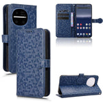 Custodia per telefono in pelle con trama a nido d'ape, For Sharp Aquos R11, For Sharp Aquos R10, For Sharp Aquos wish5, For Sharp Aquos Sense9
