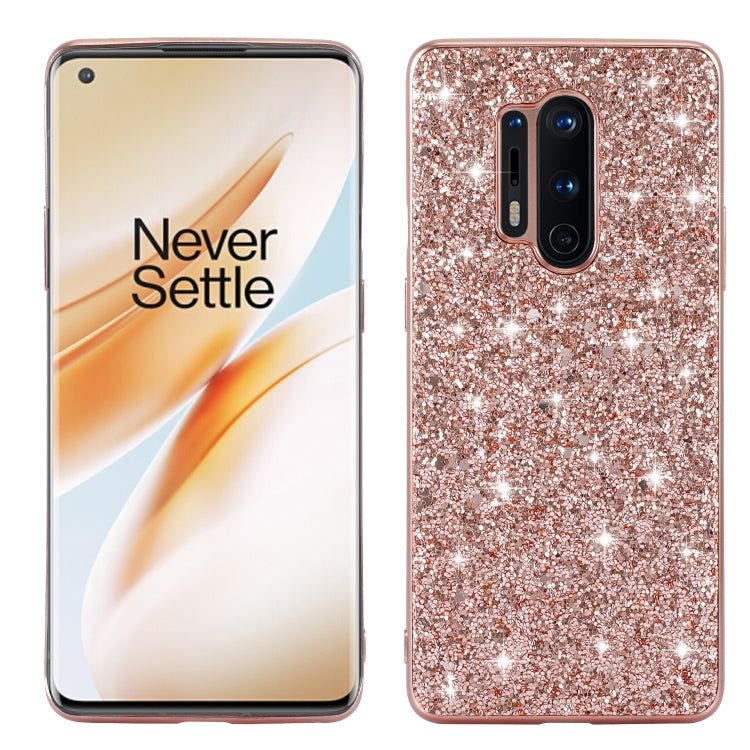Custodia protettiva in TPU antiurto con polvere glitterata, For Xiaomi Redmi 8A / 8A Pro, For Xiaomi Redmi K30, For Xiaomi Redmi Note 9 Pro, For OnePlus 8 Pro, For OnePlus 8