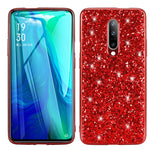 Custodia protettiva in TPU glitterata per smartphone compatibili