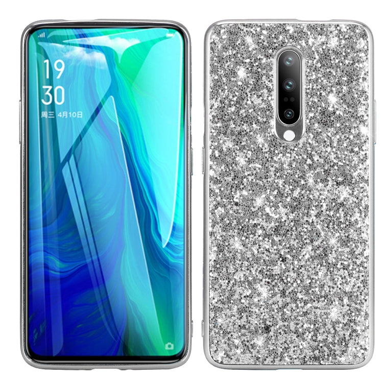 Custodia protettiva in TPU glitterata per smartphone compatibili