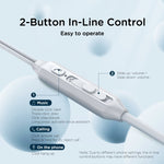 JOYROOM JR-EC06 Auricolare con cavo in-ear in metallo di tipo C, lunghezza: 1,2 m, JR-EC06