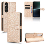 Custodia per telefono in pelle con trama a nido d'ape, For Sony Xperia 1 VI, For Sony Xperia 1 V, For Sony Xperia 10 V