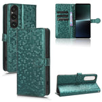 Custodia per telefono in pelle con trama a nido d'ape, For Sony Xperia 1 VI, For Sony Xperia 1 V, For Sony Xperia 10 V