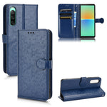 Custodia per telefono in pelle con trama a nido d'ape, For Sony Xperia 1 VI, For Sony Xperia 1 V, For Sony Xperia 10 V