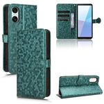 Custodia per telefono in pelle con trama a nido d'ape, For Sony Xperia 1 VIII, For Sony Xperia 10 VII, For Sony Xperia 1 VII, For Sony Xperia 10 VI
