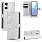 Custodia per telefono in pelle con trama a nido d'ape, For Sony Xperia 1 VIII, For Sony Xperia 10 VII, For Sony Xperia 1 VII, For Sony Xperia 10 VI