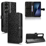 Custodia per telefono in pelle con trama a nido d'ape, For Sony Xperia 1 VIII, For Sony Xperia 10 VII, For Sony Xperia 1 VII, For Sony Xperia 10 VI