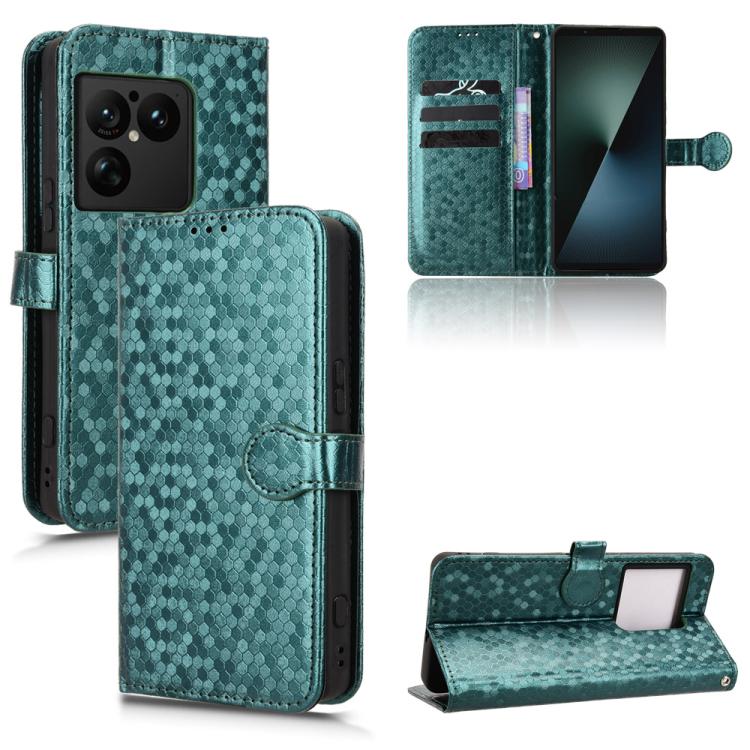 Custodia per telefono in pelle con trama a nido d'ape, For Sony Xperia 1 VIII, For Sony Xperia 10 VII, For Sony Xperia 1 VII, For Sony Xperia 10 VI