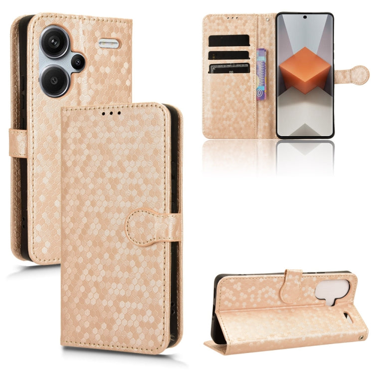 Custodia per telefono in pelle con trama a nido d'ape, For Xiaomi 14 Ultra, For Xiaomi Redmi 13C / Poco C65, For Xiaomi 14 Pro, For Xiaomi Redmi Note 13 Pro+ 5G