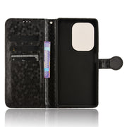 Custodia per telefono in pelle con trama a nido d'ape, For Xiaomi Redmi Note 13 Pro 4G Global, For Xiaomi Redmi Note 13 4G, For Xiaomi Redmi 13C 5G / 4G, For Xiaomi Poco X6 Pro / Redmi K70E 5G