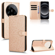 Custodia per telefono in pelle con trama a nido d'ape, For Xiaomi 14 Ultra, For Xiaomi Redmi 13C / Poco C65, For Xiaomi 14 Pro, For Xiaomi Redmi Note 13 Pro+ 5G