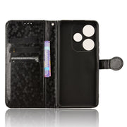 Custodia per telefono in pelle con trama a nido d'ape, For Xiaomi Poco F6 /Redmi Turbo 3, For Xiaomi Civi 4 Pro, For Xiaomi Poco M6 Pro 4G, For Xiaomi Redmi A3