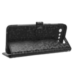 Custodia per telefono in pelle con trama a nido d'ape, For Asus ROG Phone 7