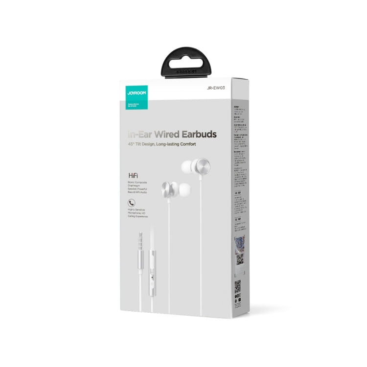 Auricolare in-ear JOYROOM JR-EW03 con cavo 3,5 mm