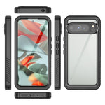 RedPepper Custodia protettiva antiurto IP68 impermeabile per PC + TPU, For Google Pixel 9 Pro XL, For Google Pixel 9 Pro, For Google Pixel 9, For Google Pixel 7a