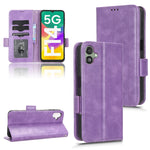 Custodia portafoglio in pelle con cavalletto per Samsung Galaxy M