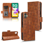 Custodia portafoglio in pelle con cavalletto per Samsung Galaxy M