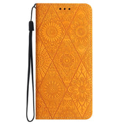 Custodia per telefono in pelle ad adsorbimento goffrata etnica, For Xiaomi Poco X4 Pro 5G, For Xiaomi Redmi 10, For Xiaomi Poco M4 Pro 5G, For Xiaomi 11 Lite