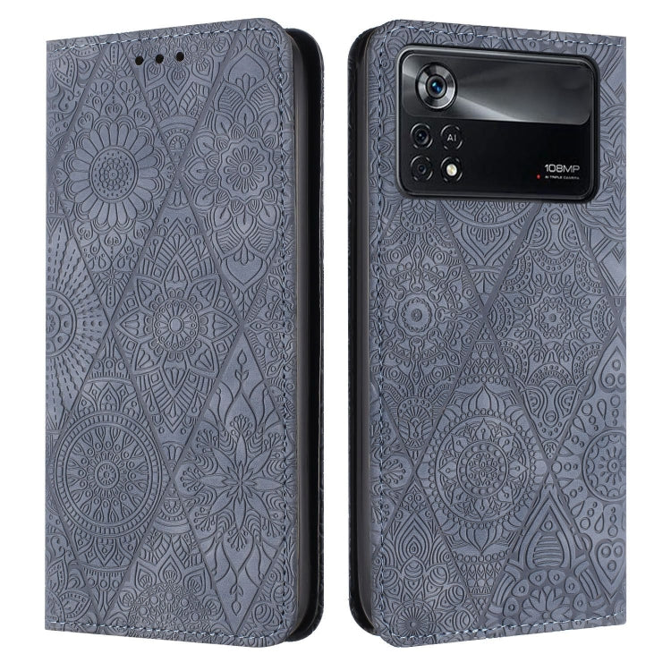 Custodia portafoglio in pelle per Xiaomi Poco X4 Pro 5G