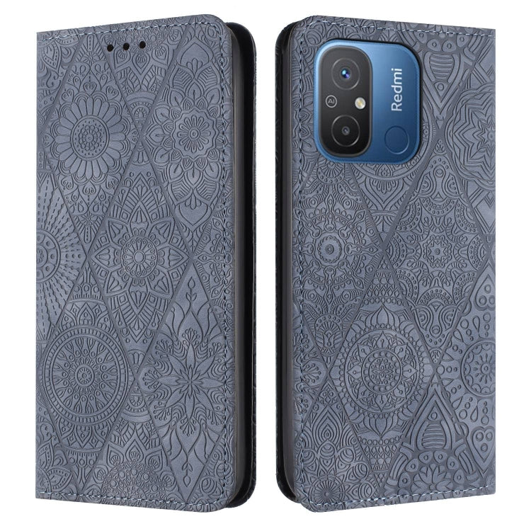 Custodia portafoglio in pelle per Xiaomi Redmi 12C