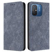 Custodia per telefono in pelle ad adsorbimento goffrata etnica, For Xiaomi Redmi 12C, For Xiaomi Redmi A1+, For Xiaomi 12T / 12T Pro, For Xiaomi Redmi A1