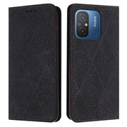 Custodia per telefono in pelle ad adsorbimento goffrata etnica, For Xiaomi Redmi 12C, For Xiaomi Redmi A1+, For Xiaomi 12T / 12T Pro, For Xiaomi Redmi A1