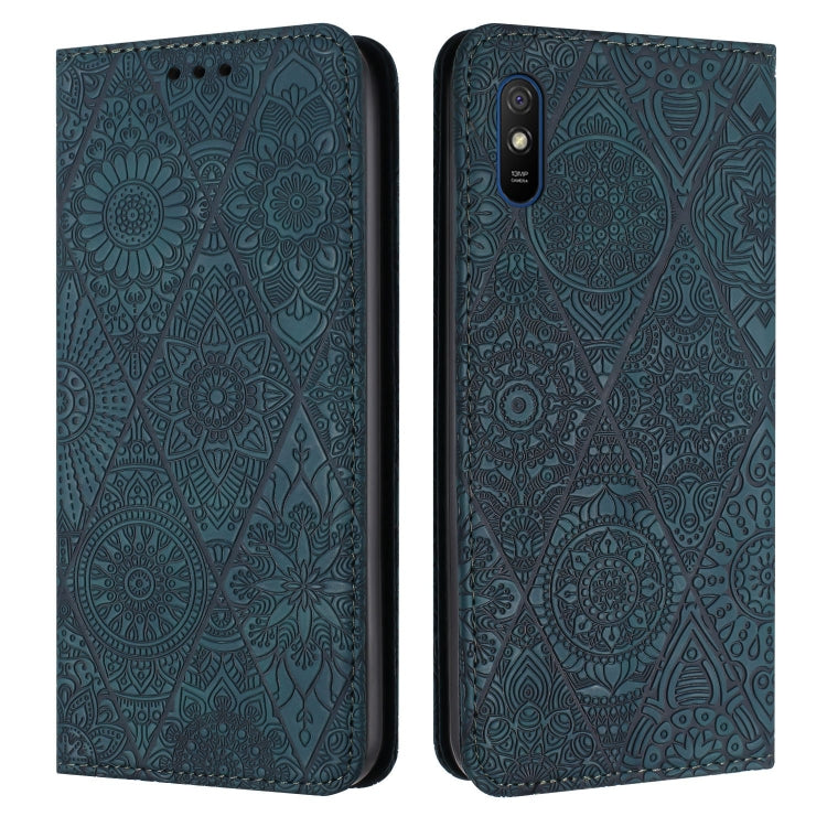 Custodia portafoglio in pelle per Xiaomi Redmi 9