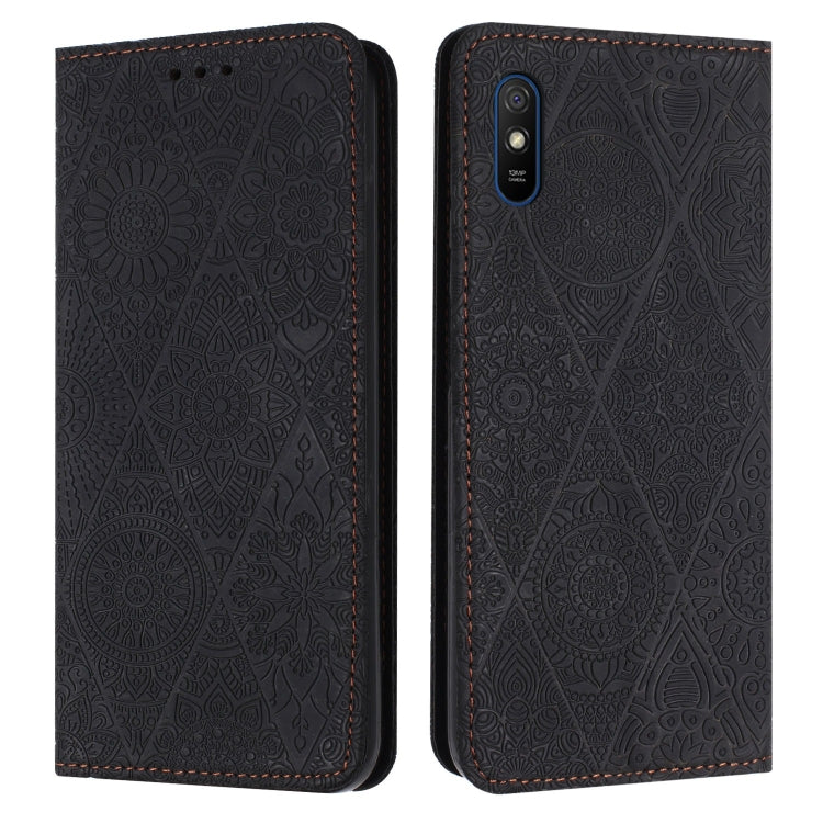 Custodia portafoglio in pelle per Xiaomi Redmi 9
