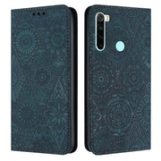 Custodia per telefono in pelle ad adsorbimento goffrata etnica, For Redmi Note 8, For Redmi Note 8 Pro, For Redmi Note 7 / 7 Pro
