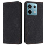 Custodia portafoglio in pelle per Xiaomi Redmi 13 4G