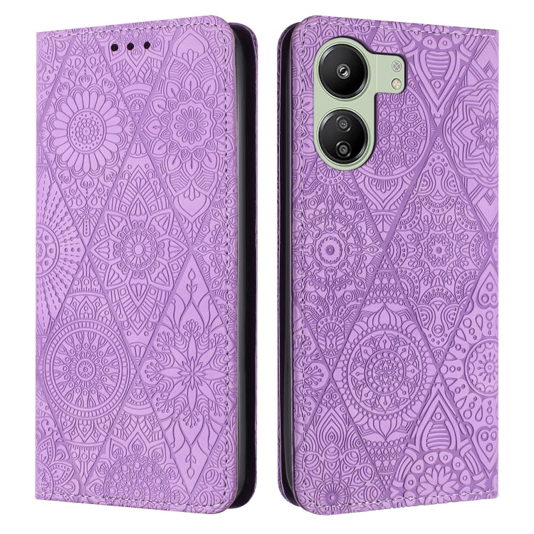 Custodia portafoglio in pelle per Xiaomi Redmi 13 4G