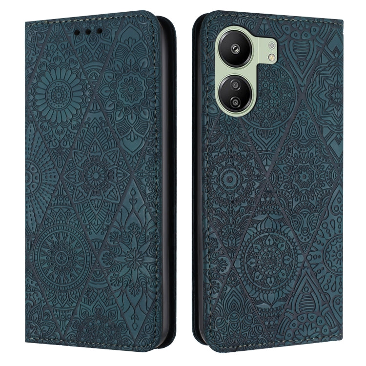 Custodia portafoglio in pelle per Xiaomi Redmi 13 4G